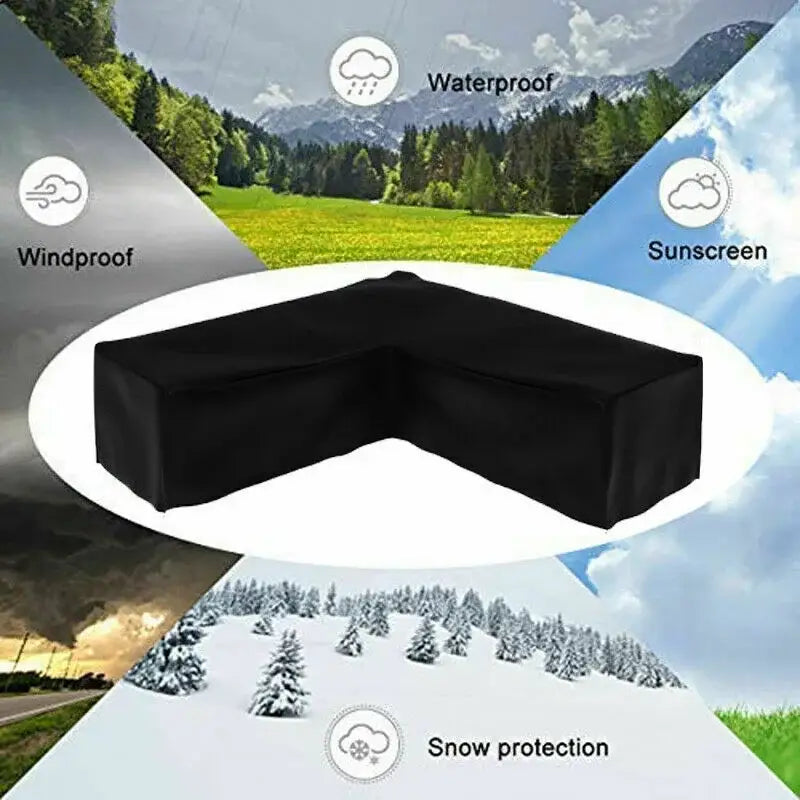 Shape Waterproof Rattan Sofa Cover (available in different sizes) - SS