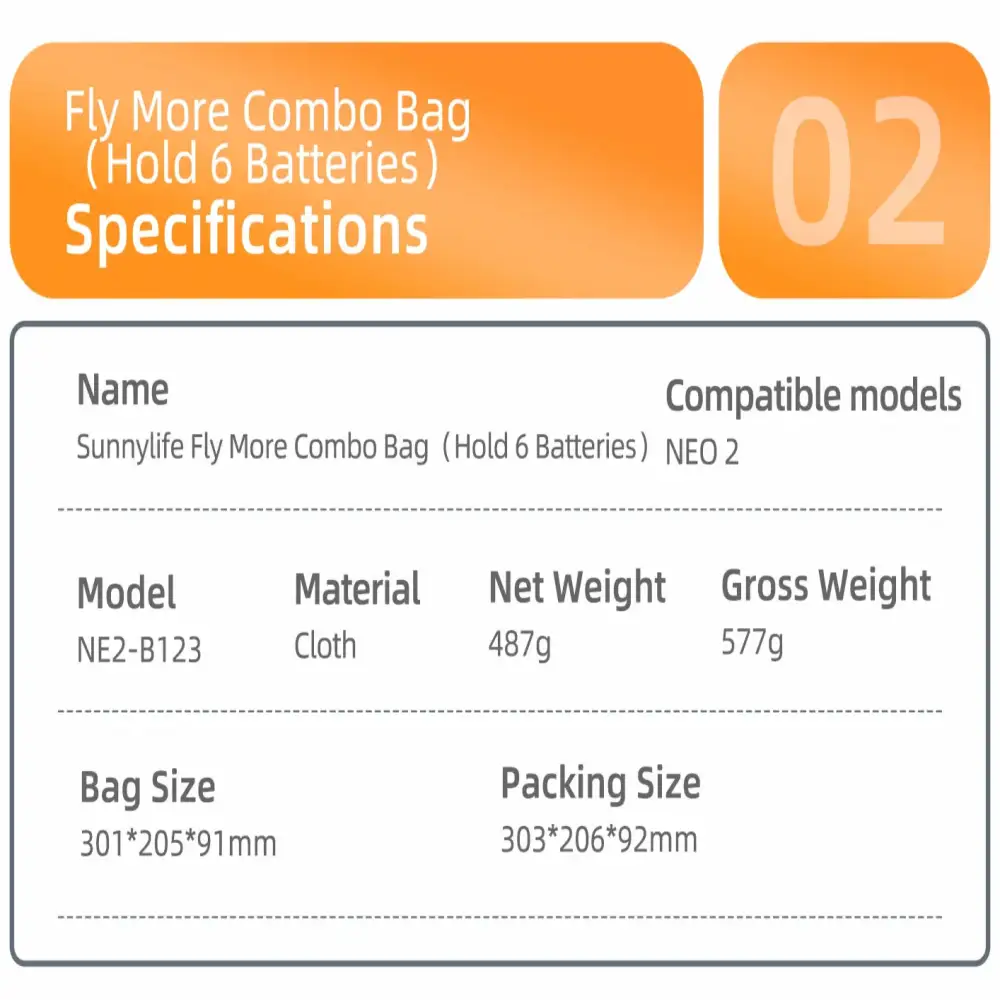 Shockproof Carrying Case for DJI NEO 2 & Motion 3 (4 types of case available) - HBC