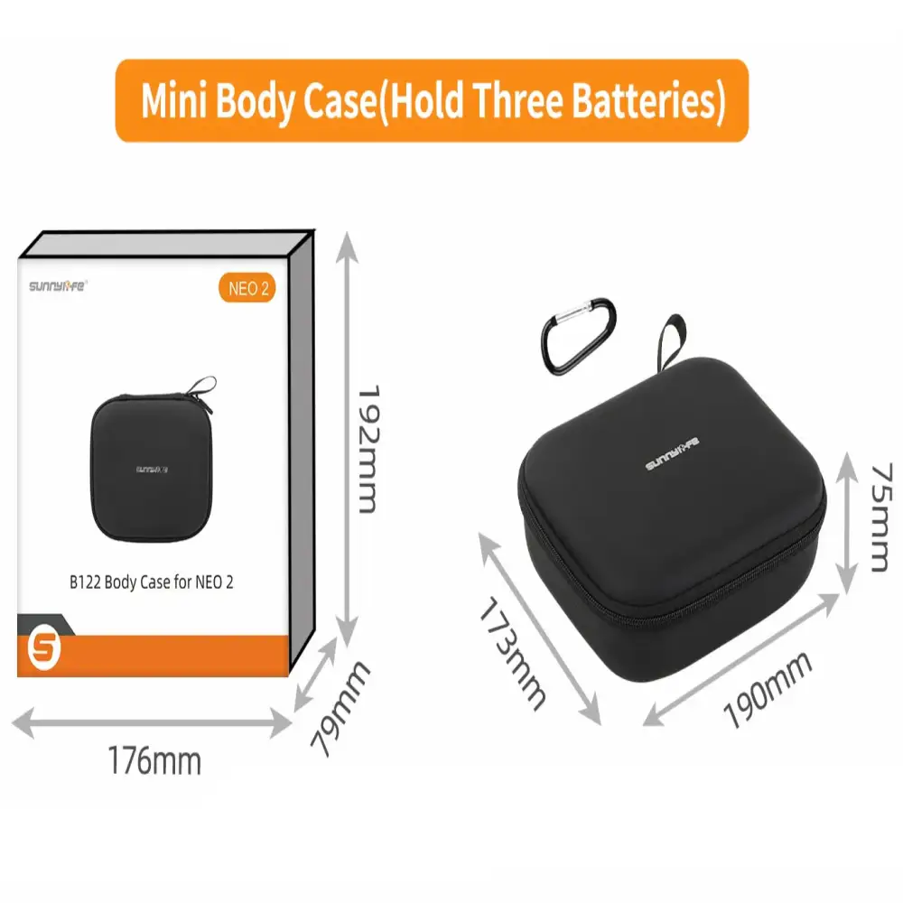Shockproof Carrying Case for DJI NEO 2 & Motion 3 (4 types of case available) - HBC