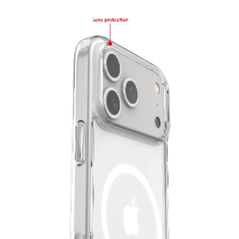 Shockproof Clear Wireless Charging Case for the iPhone 17 Series - 9eight5