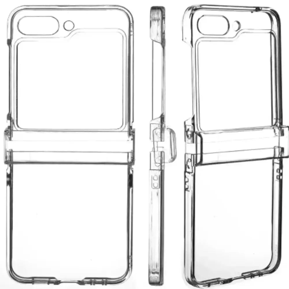 Shockproof Transparent Cover for Galaxy Z Flip 5 & 6 - 9eight5