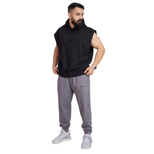 Signature Cap Sleeves Hoodie Black - Hoodie