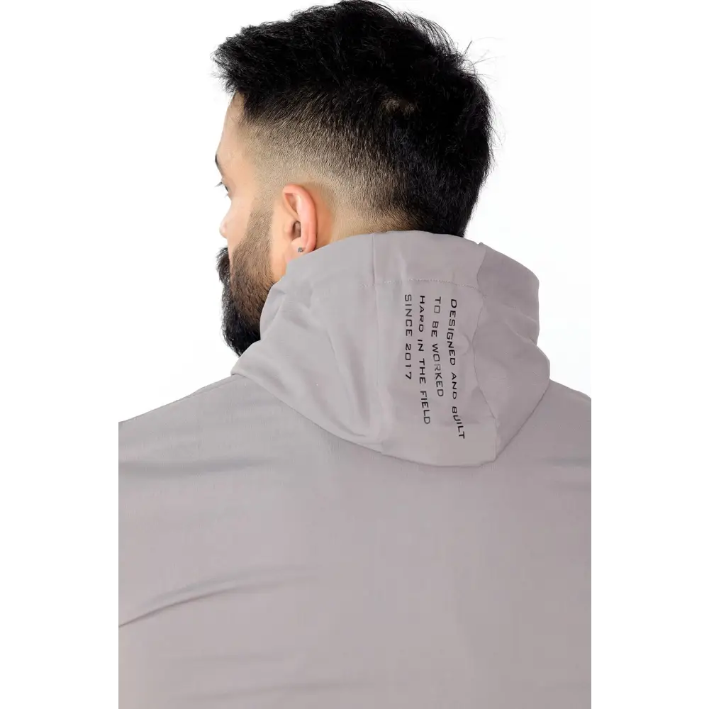 Signature Nylon Jackets Light Grey