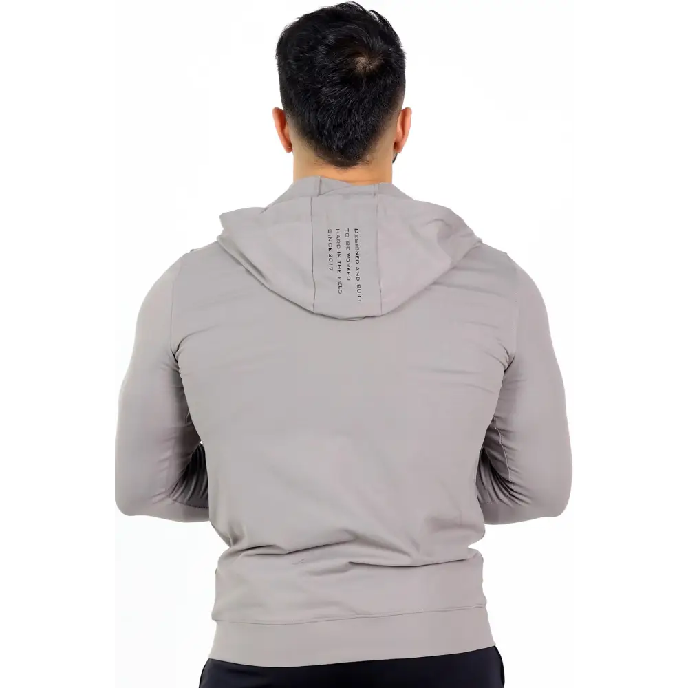 Signature Nylon Jackets Light Grey