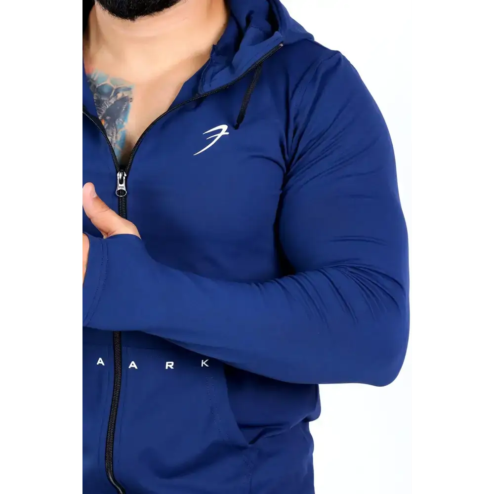 Signature Nylon Jackets Navy