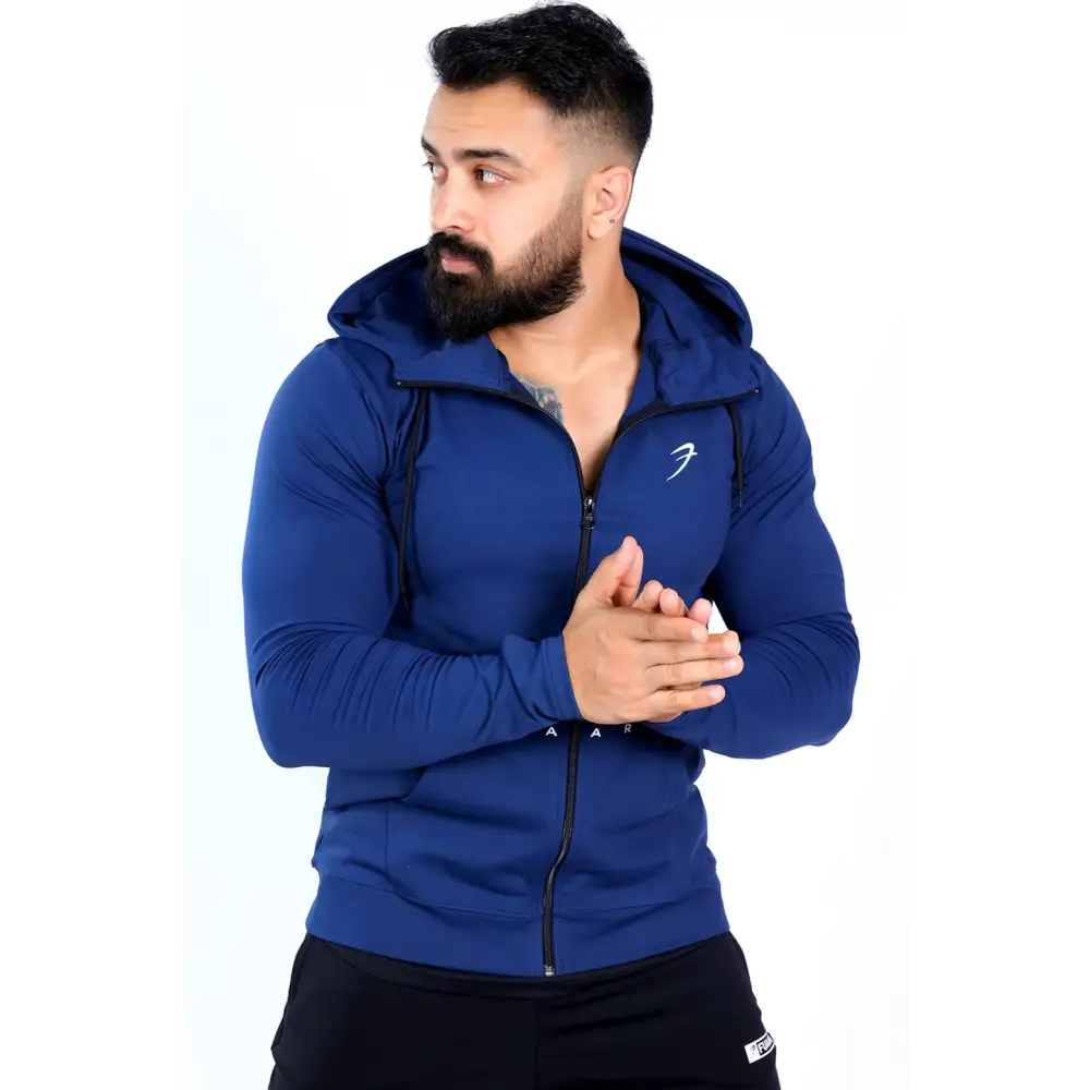 Signature Nylon Jackets Navy