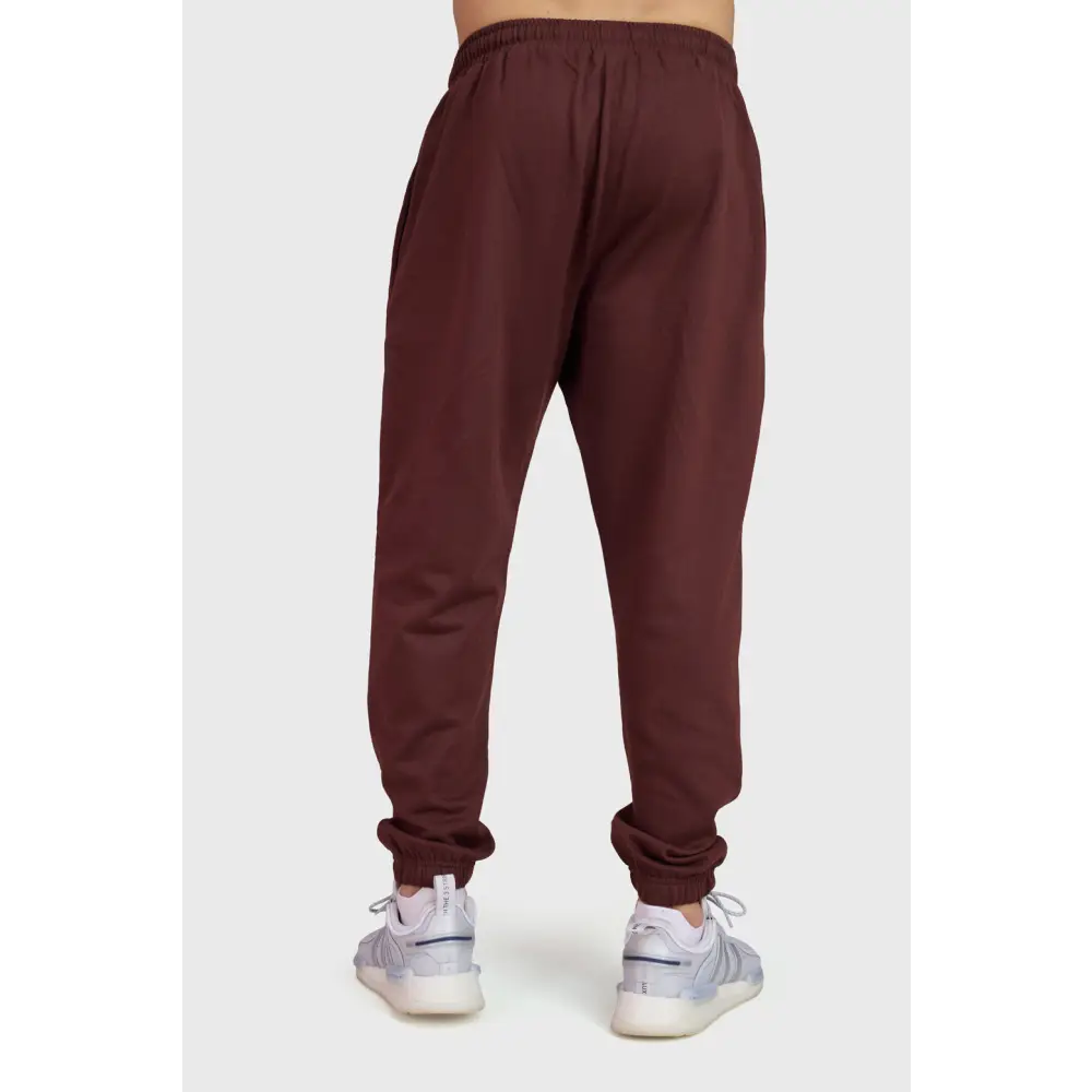 Signature Oversized Band Joggers Brown - Joggers