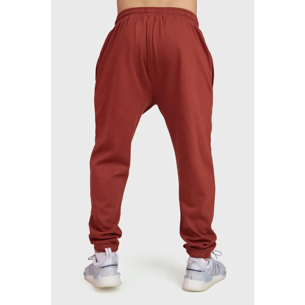 Signature Oversized Band Joggers Rust - Joggers
