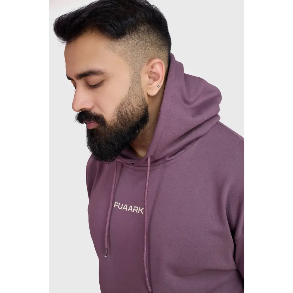 Signature Oversized Hoodie Mauve - Hoodie