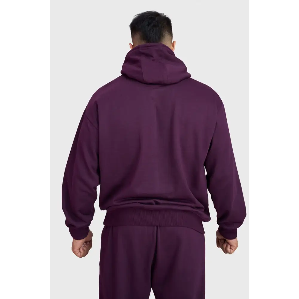 Signature Oversized Hoodie Plum - Hoodie