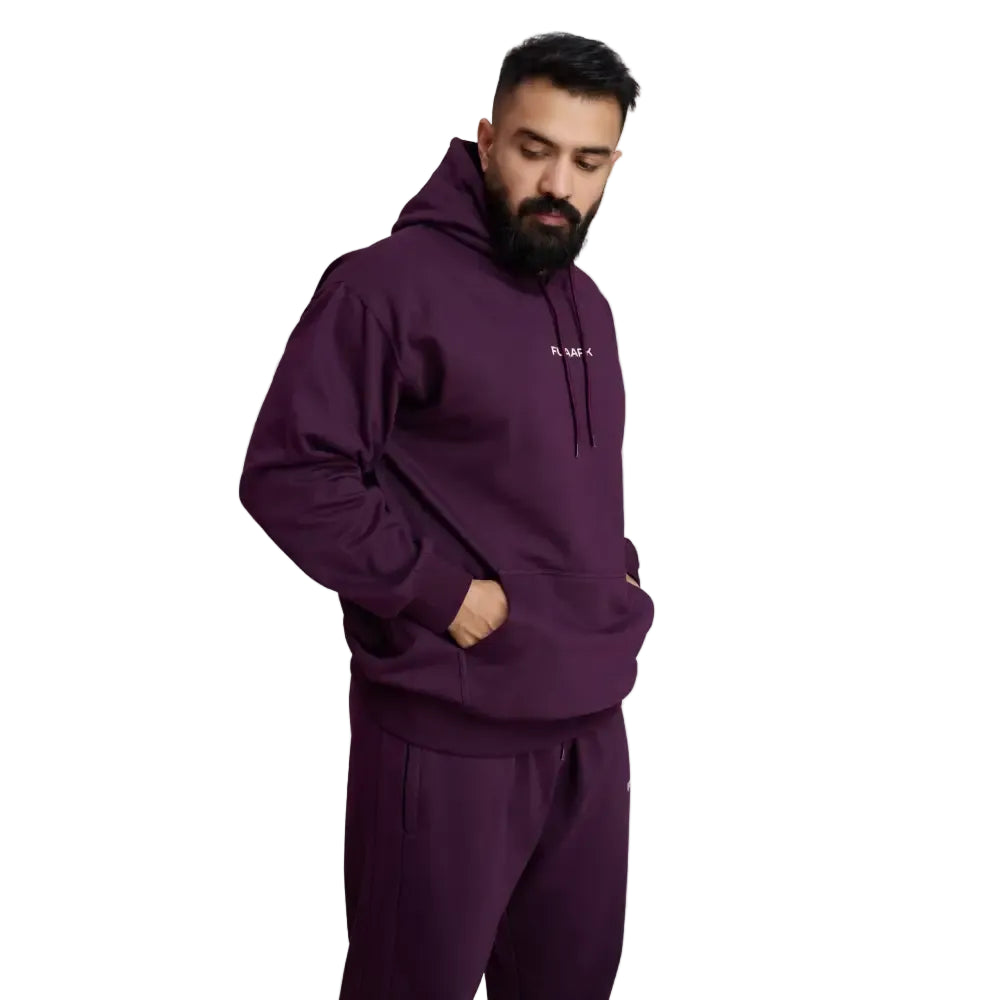 Signature Oversized Hoodie Plum - Hoodie