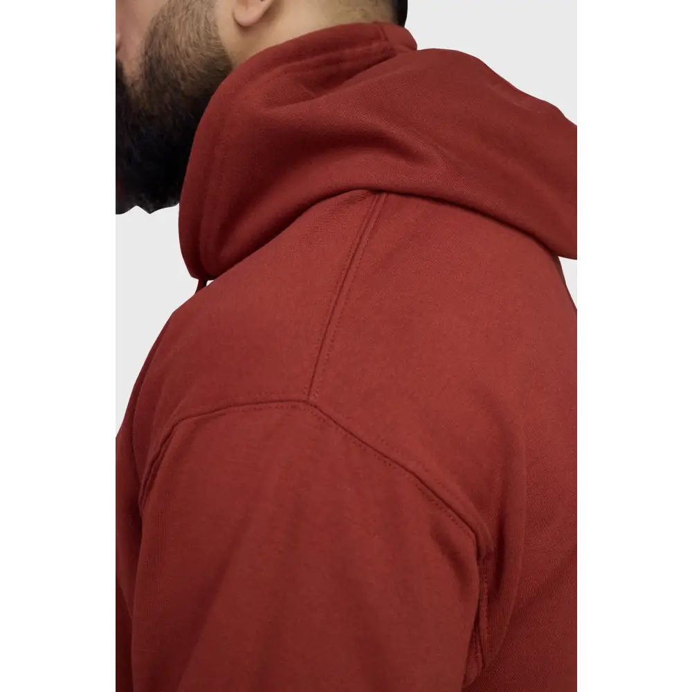 Signature Oversized Hoodie Rust - Hoodie