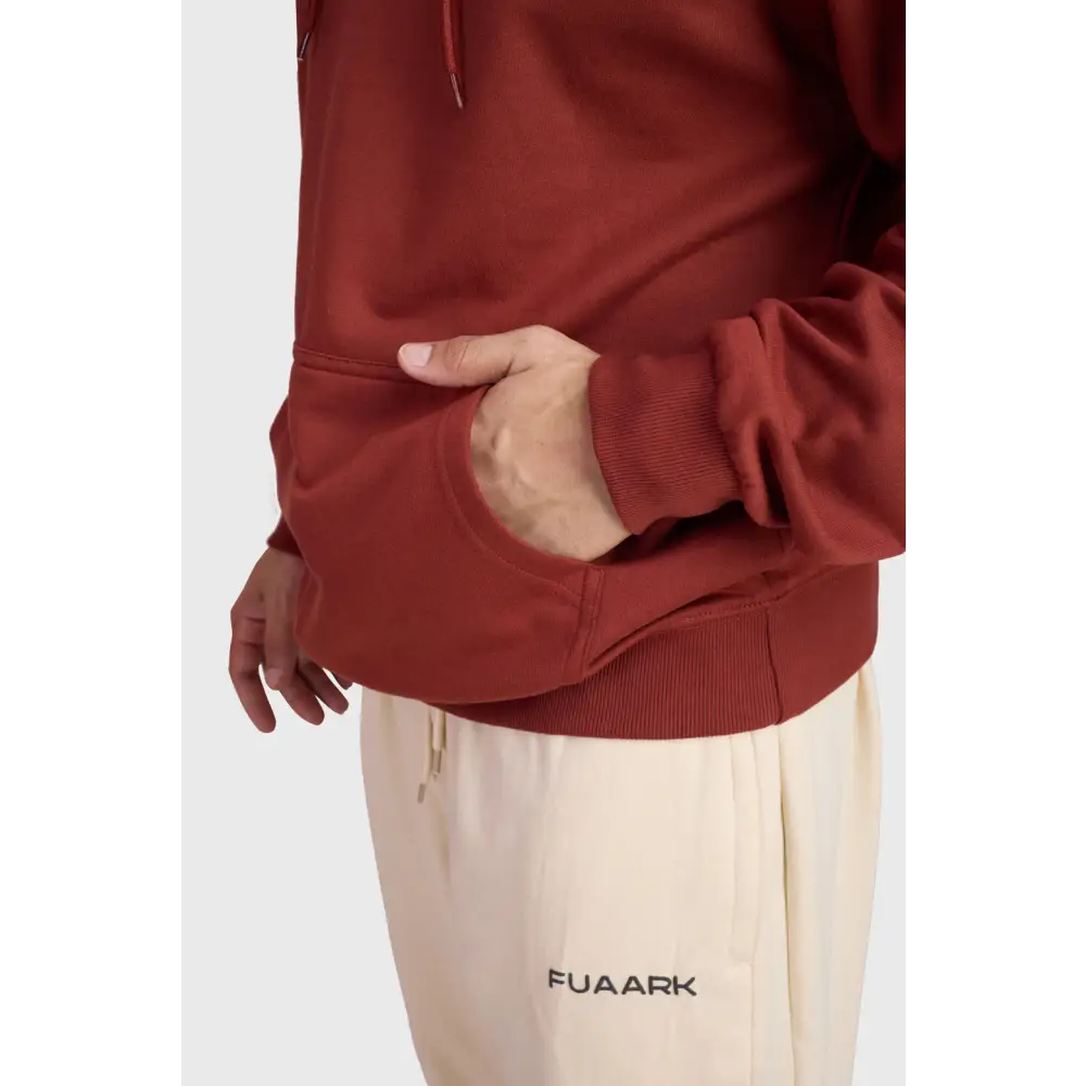 Signature Oversized Hoodie Rust - Hoodie