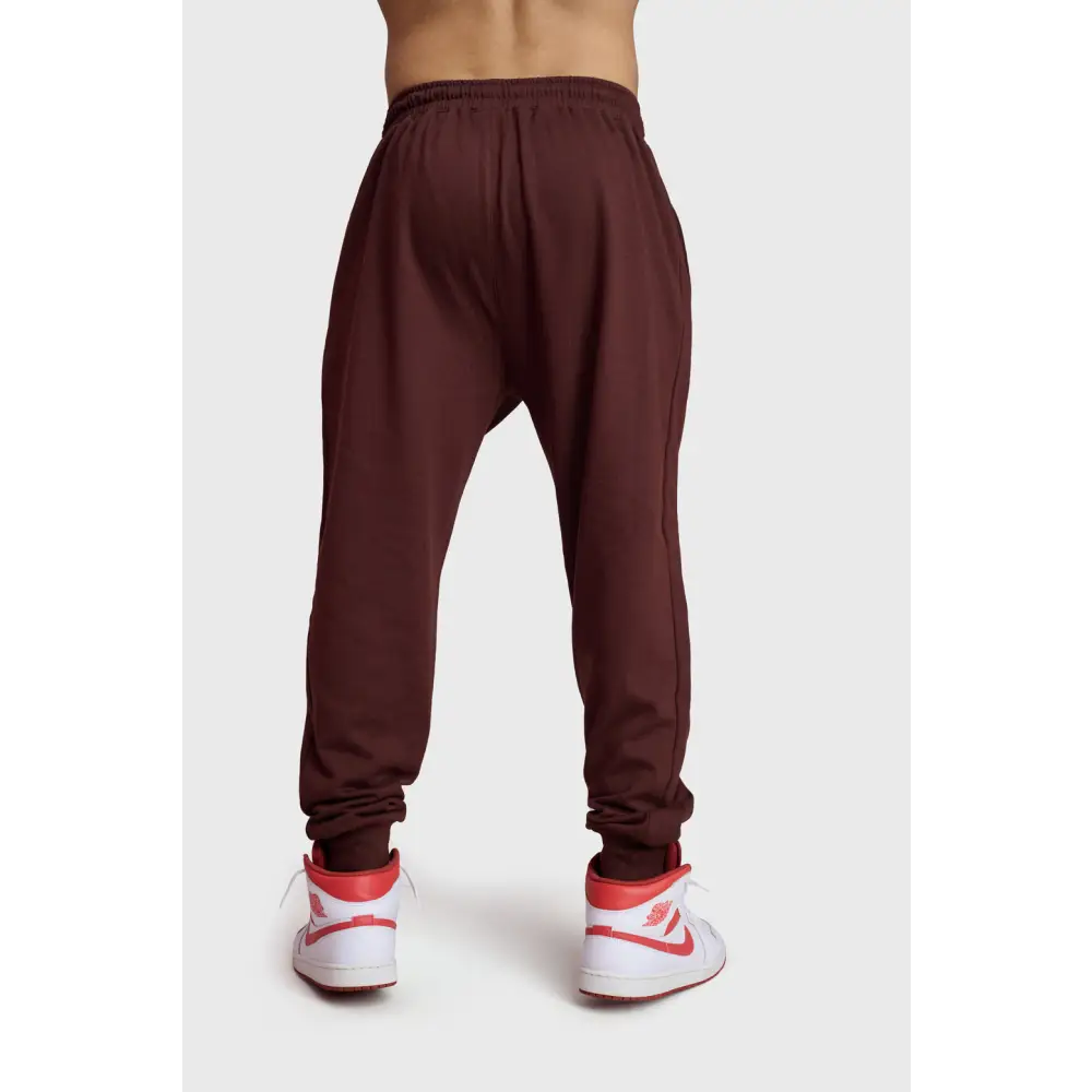 Signature Oversized Joggers Brown - Joggers
