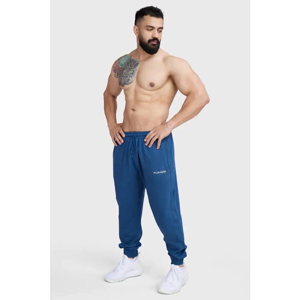 Signature Oversized Joggers Navy - Joggers