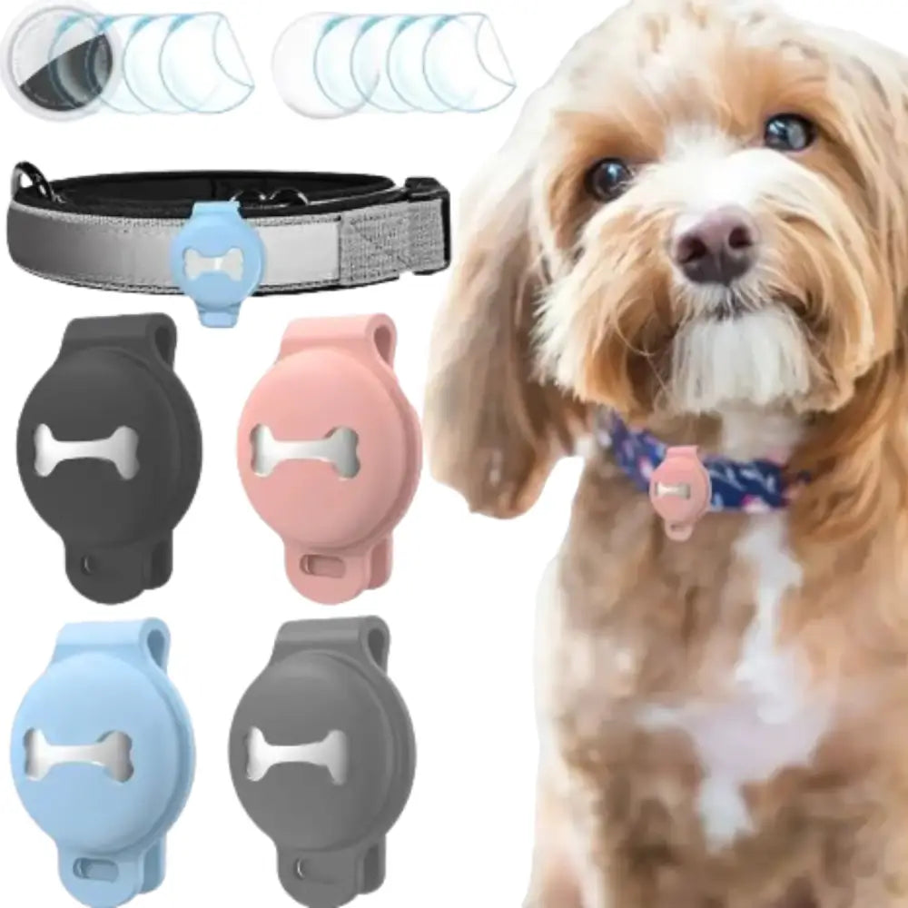 Silicone AirTag Pet Collar Holder - TWS