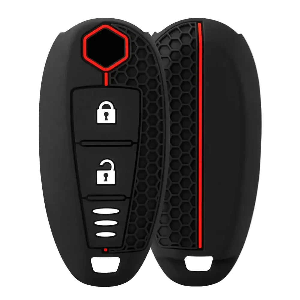 Silicone Car Remote Key Case Shell Cover Fob For Suzuki Vitara Swift Ignis Kizashi SX4 Baleno Ertiga Samurai S-Cross