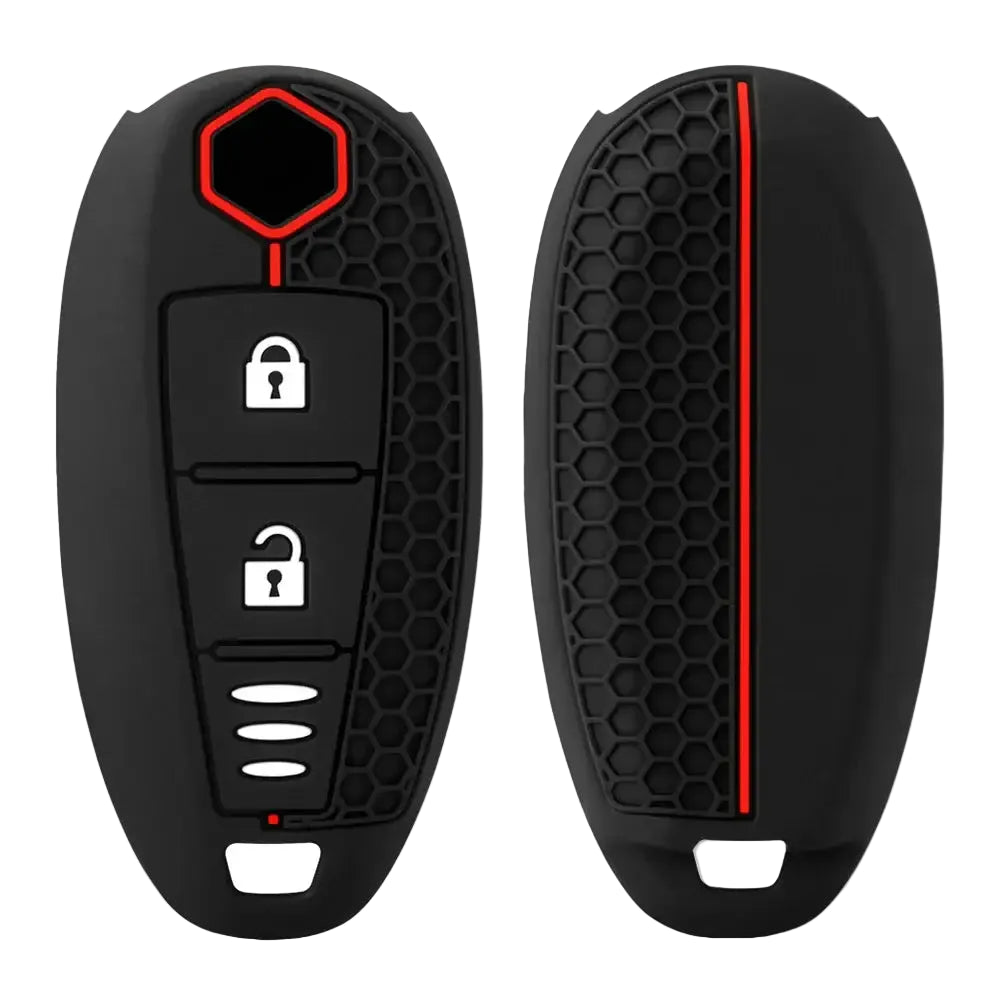Silicone Car Remote Key Case Shell Cover Fob For Suzuki Vitara Swift Ignis Kizashi SX4 Baleno Ertiga Samurai S-Cross