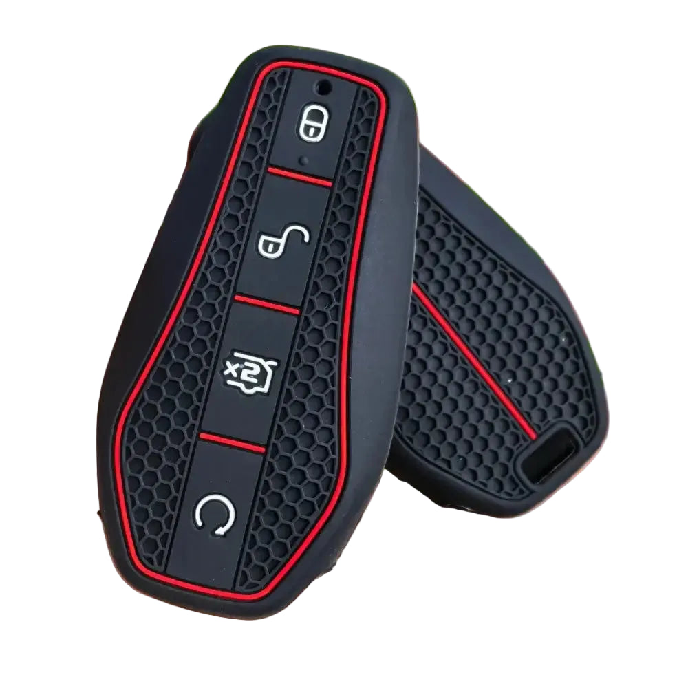 Silicone Car Remote Key Cover Holder Chain Key Case for BYD Atto 3 Han EV Dolphin Song PRO Max Tang DM Yuan Dolphin E2