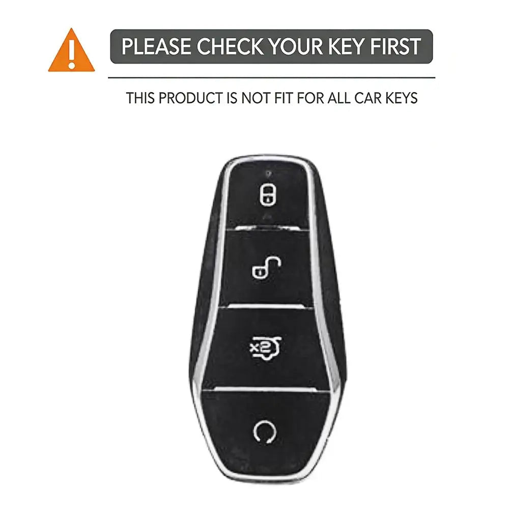 Silicone Car Remote Key Cover Holder Chain Key Case for BYD Atto 3 Han EV Dolphin Song PRO Max Tang DM Yuan Dolphin E2