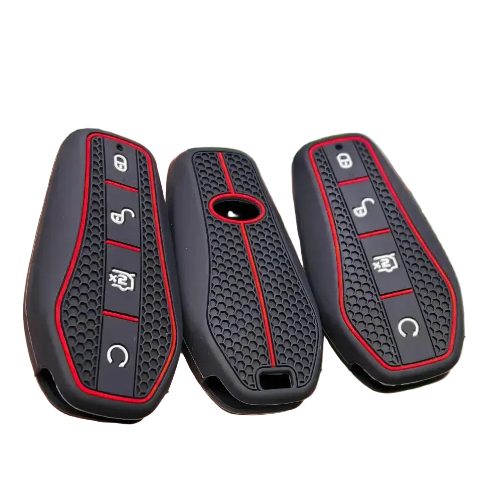 Silicone Car Remote Key Cover Holder Chain Key Case for BYD Atto 3 Han EV Dolphin Song PRO Max Tang DM Yuan Dolphin E2