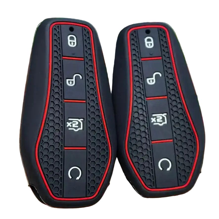 Silicone Car Remote Key Cover Holder Chain Key Case for BYD Atto 3 Han EV Dolphin Song PRO Max Tang DM Yuan Dolphin E2