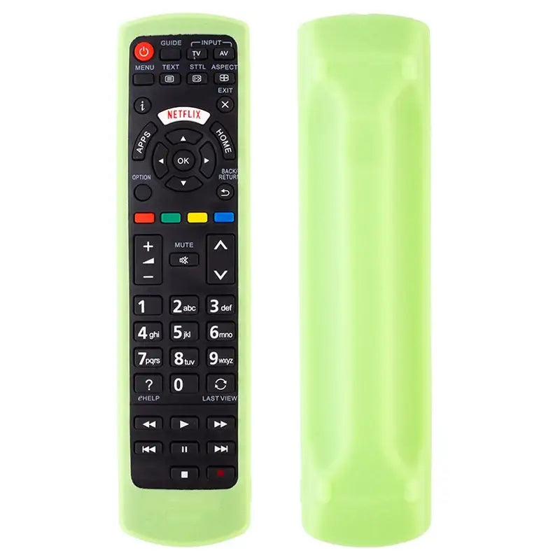 Silicone Case for Universal Remote Control Compatible with All Panasonic TVs Plasma Viera HDTV 3D LCD LED TV/DVD