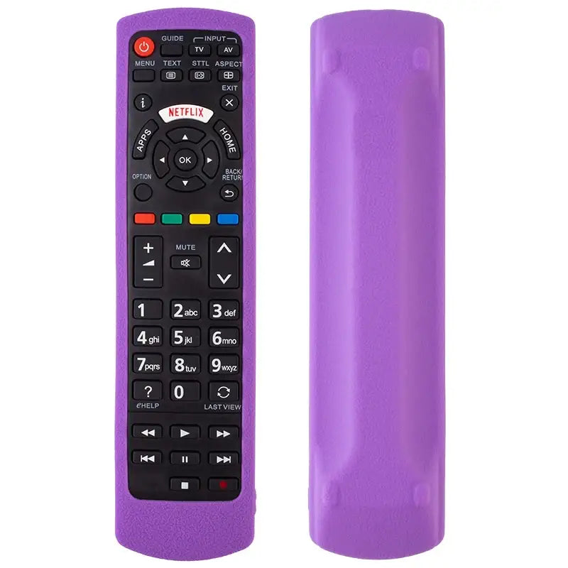 Silicone Case for Universal Remote Control Compatible with All Panasonic TVs Plasma Viera HDTV 3D LCD LED TV/DVD