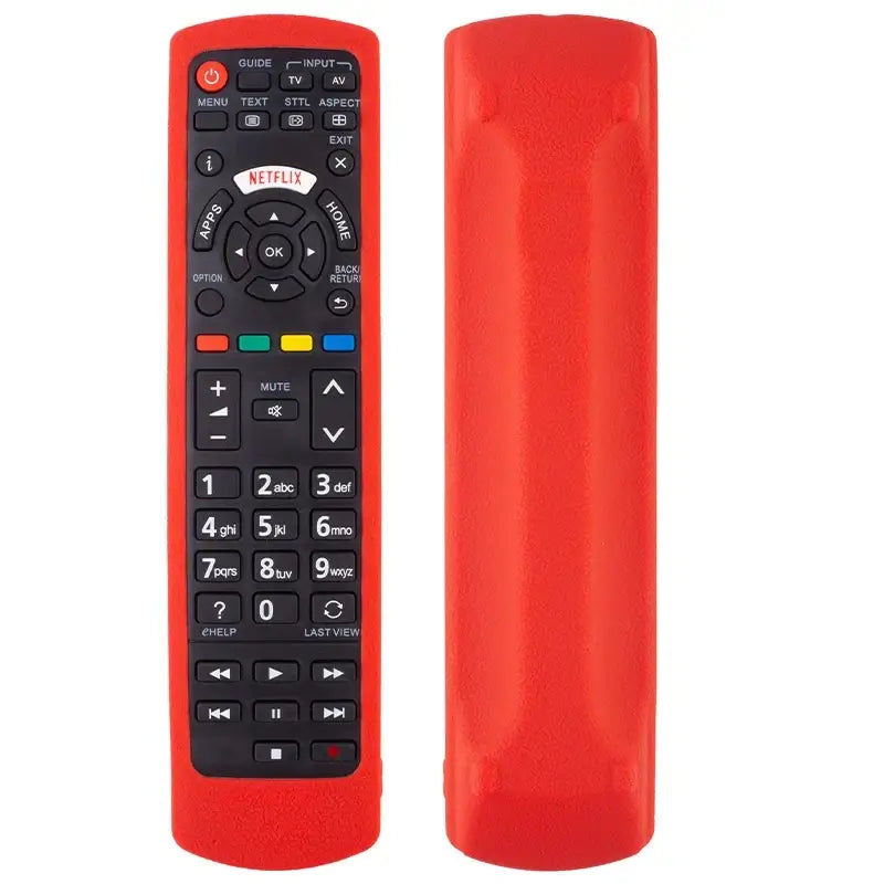 Silicone Case for Universal Remote Control Compatible with All Panasonic TVs Plasma Viera HDTV 3D LCD LED TV/DVD