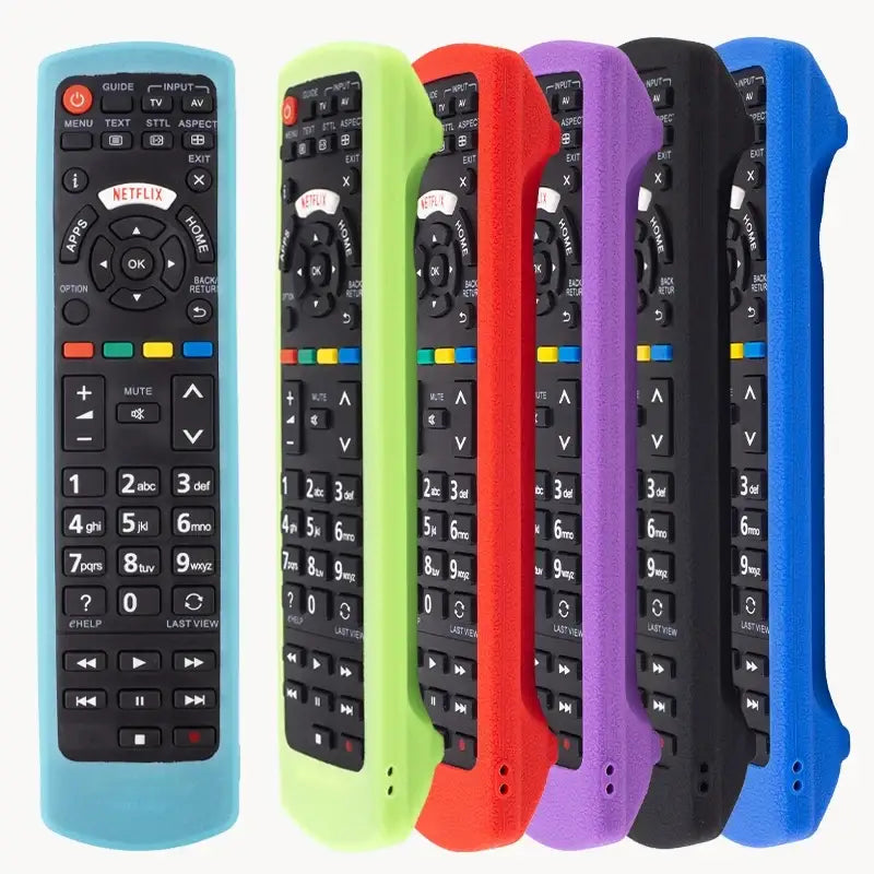 Silicone Case for Universal Remote Control Compatible with All Panasonic TVs Plasma Viera HDTV 3D LCD LED TV/DVD