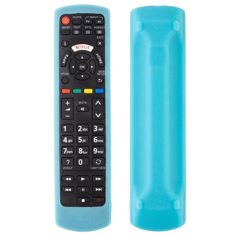 Silicone Case for Universal Remote Control Compatible with All Panasonic TVs Plasma Viera HDTV 3D LCD LED TV/DVD