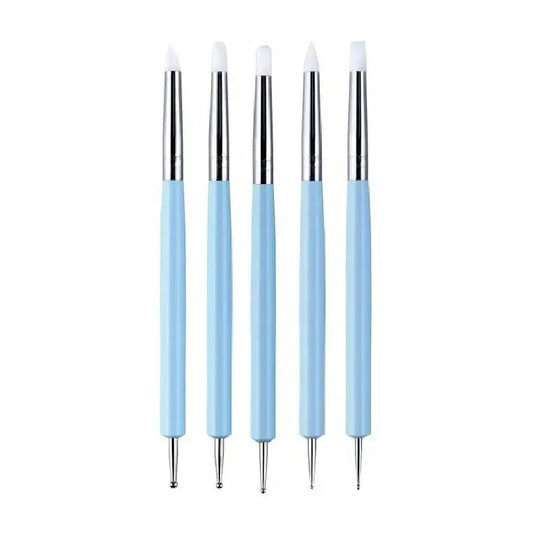 Silicone Clay Sculpting Tool Set (5pcs) - Clay Tool - HBC