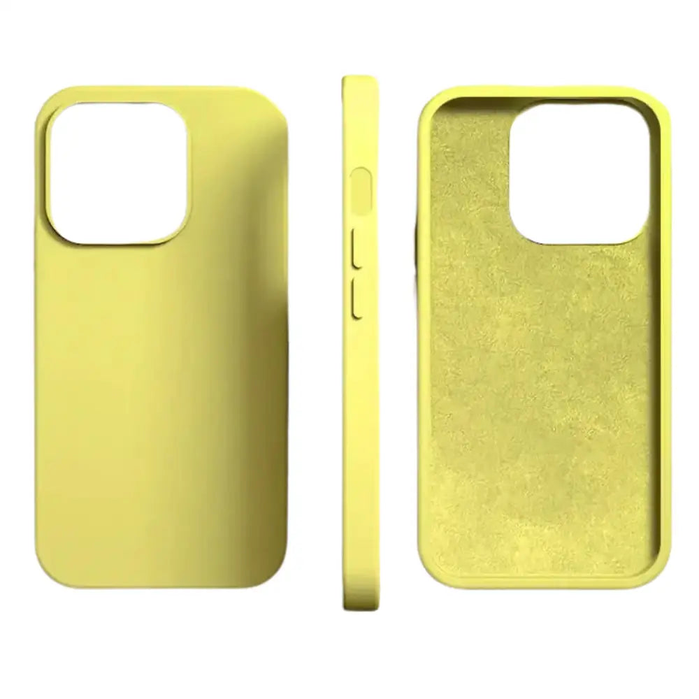 Silicone iPhone Case (iPhone 6 - iPhone 15 Series) - Available in multiple colours