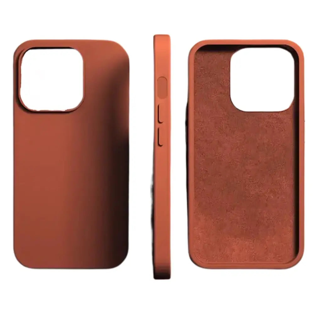 Silicone iPhone Case (iPhone 6 - iPhone 15 Series) - Available in multiple colours