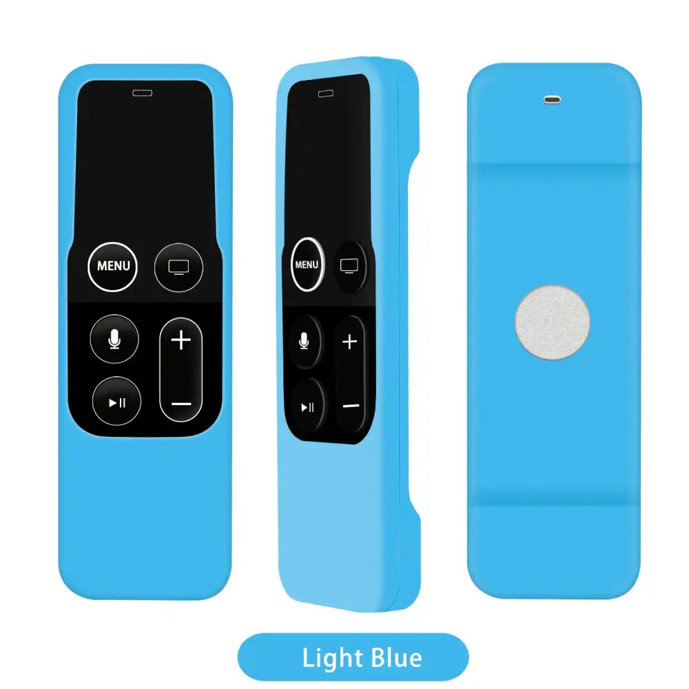 Silicone Protective Cover for Apple TV 4 Remote (8 colours available) - Light Blue - HBC