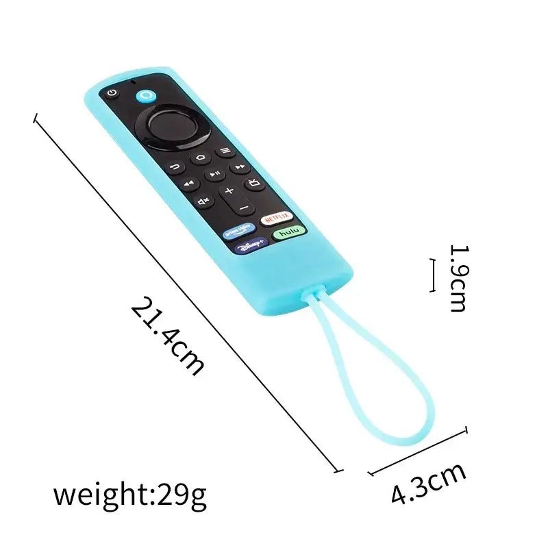 Silicone Remote Case Cover for 2021 Alexa Voice Fire TV Stick 3rd Gen Remote Control Luminous Protective Sheath
