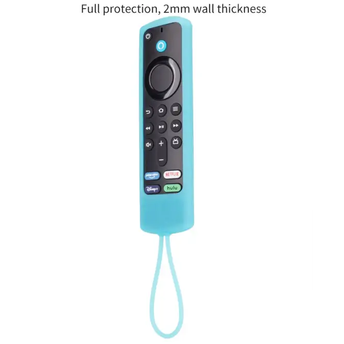 Silicone Remote Case Cover for 2021 Alexa Voice Fire TV Stick 3rd Gen Remote Control Luminous Protective Sheath