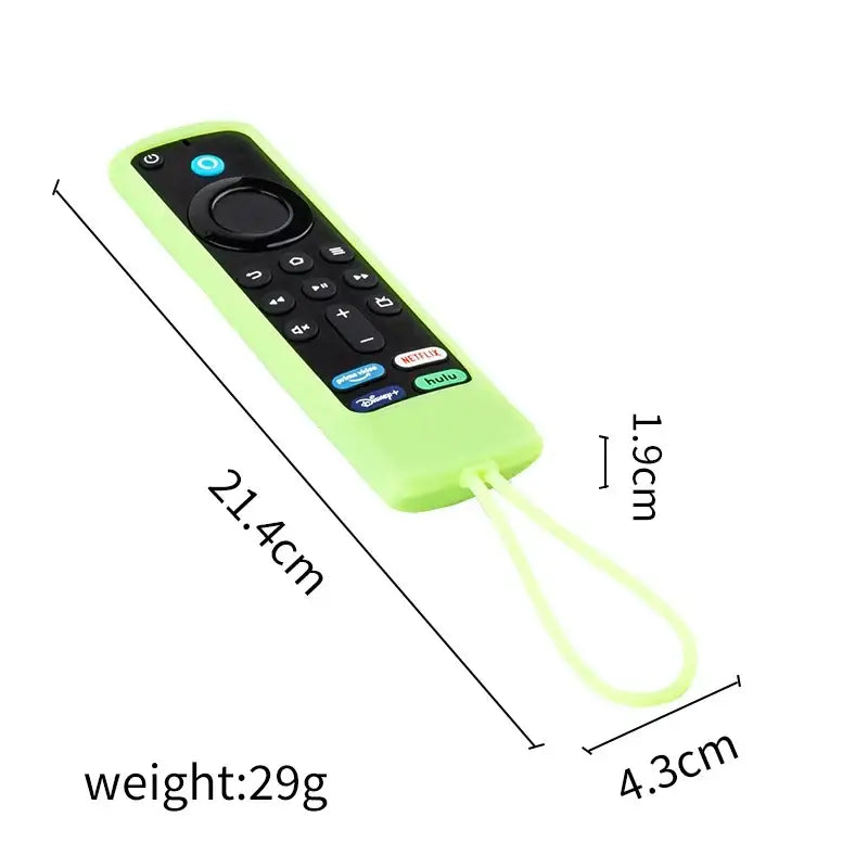 Silicone Remote Case Cover for 2021 Alexa Voice Fire TV Stick 3rd Gen Remote Control Luminous Protective Sheath