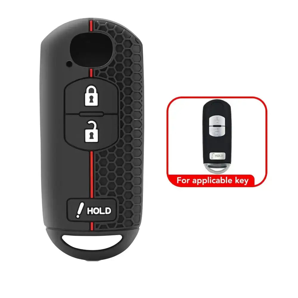 Silicone Remote Key Cover Case For MAZDA CX-5 CX-3 2 3 5 6 CX-7 CX-9 Demio Speed Miata MX5 Case 2 3 4 Button 2018 2019