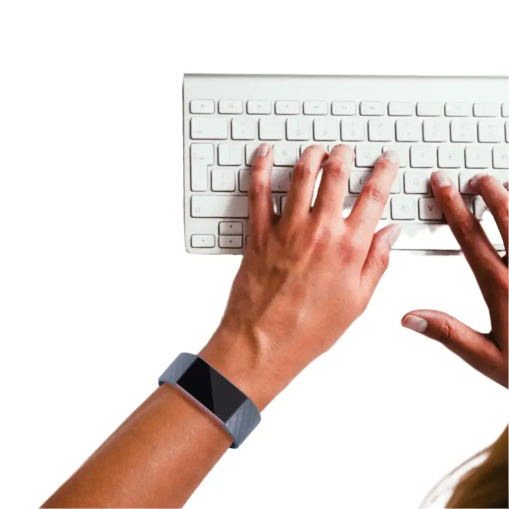 Silicone Replacement Band for Fitbit Charge 3/3SE/4 (available in 2 sizes & 14 colours) - TWS