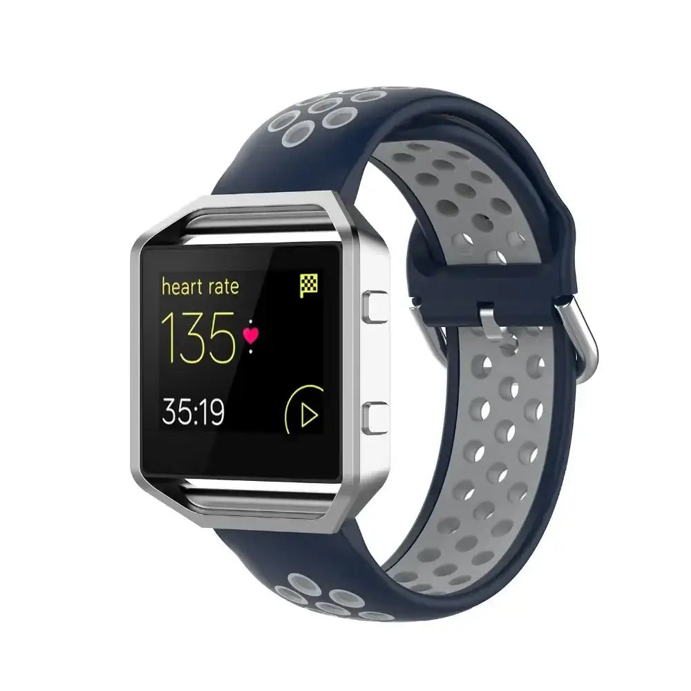Silicone Sport Strap for the Fitbit Blaze/Versa/Versa 2/Lite Series (15 colours available) - TWS