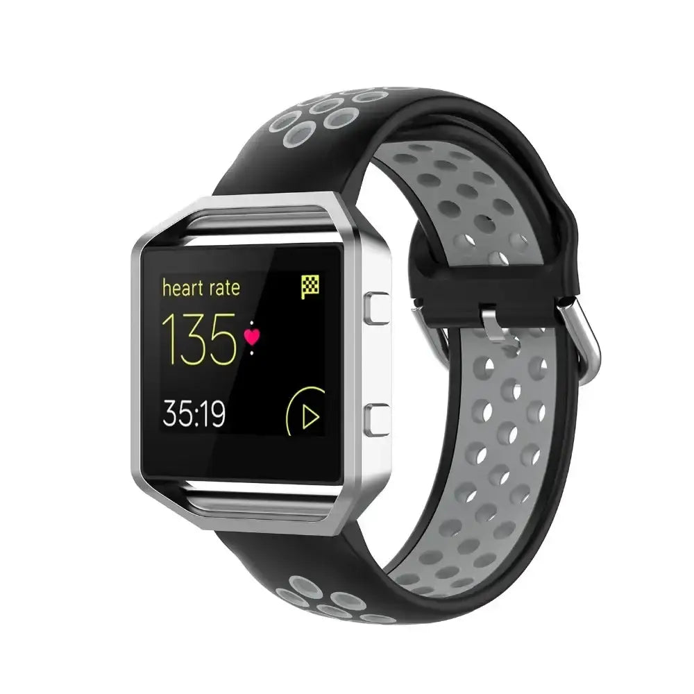 Silicone Sport Strap for the Fitbit Blaze/Versa/Versa 2/Lite Series (15 colours available) - TWS