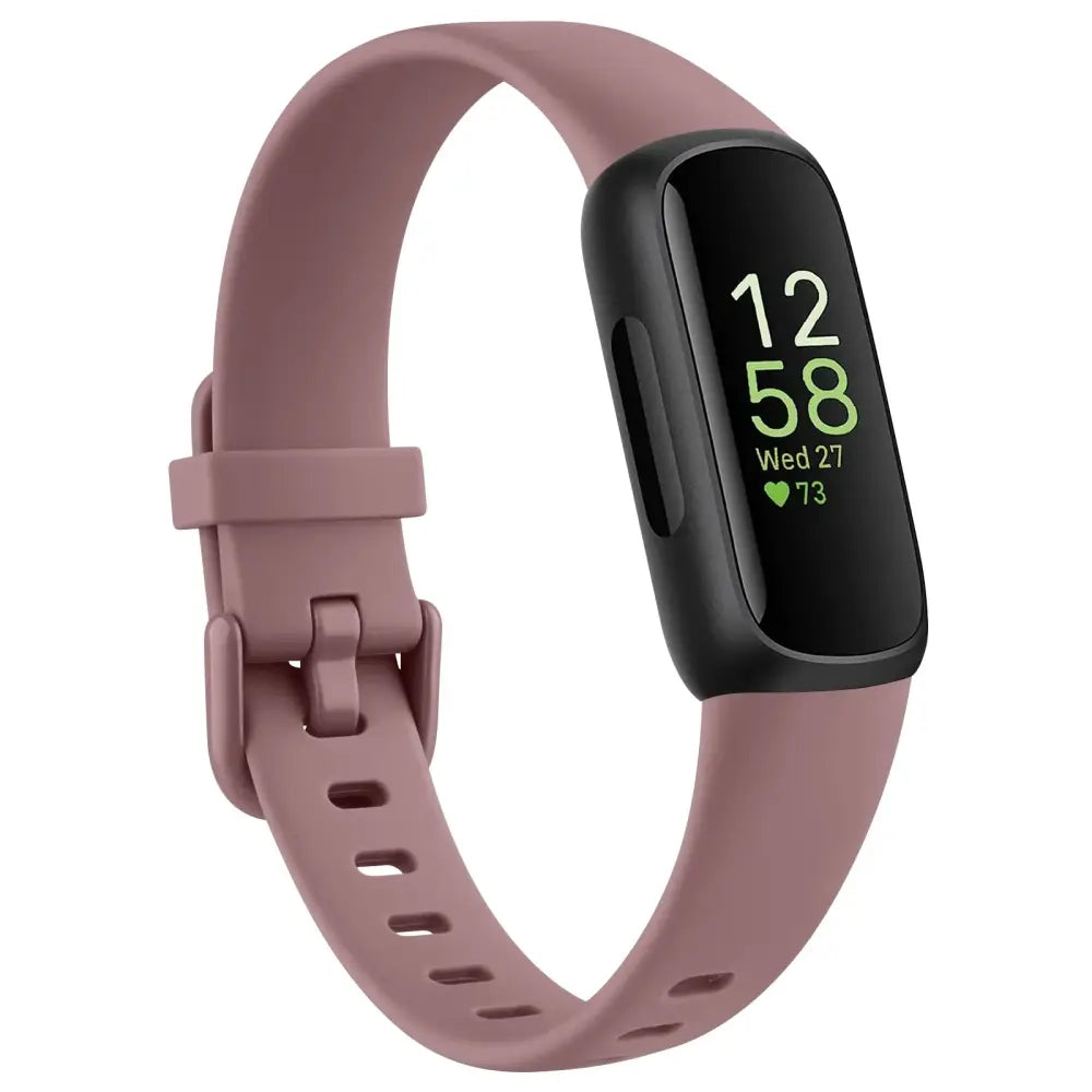 Silicone Sport Strap for the Fitbit Inspire 3 Series (21 colours available) - Smoky Purple / Fitbit Inspire 3 - TWS