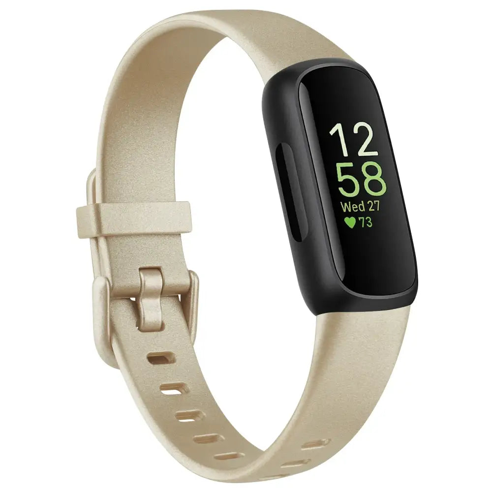 Silicone Sport Strap for the Fitbit Inspire 3 Series (21 colours available) - Golden / Fitbit Inspire 3 - TWS