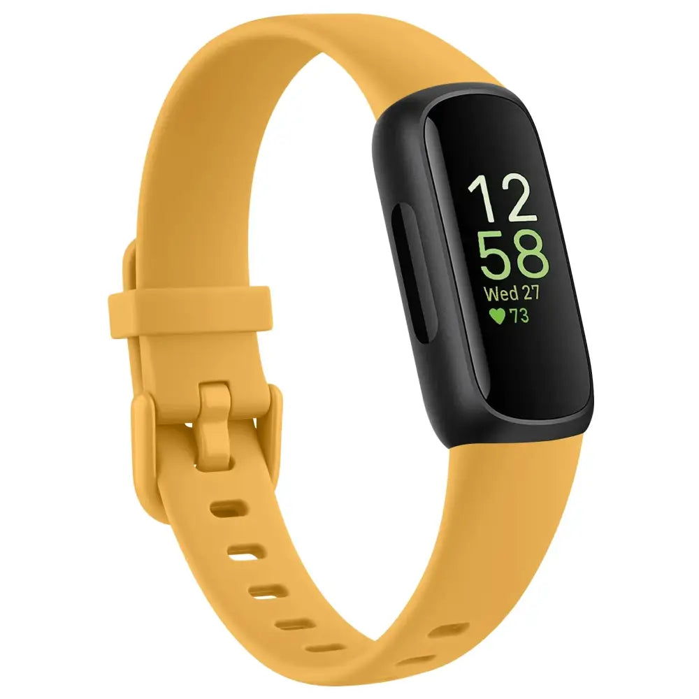 Silicone Sport Strap for the Fitbit Inspire 3 Series (21 colours available) - Turmeric / Fitbit Inspire 3 - TWS