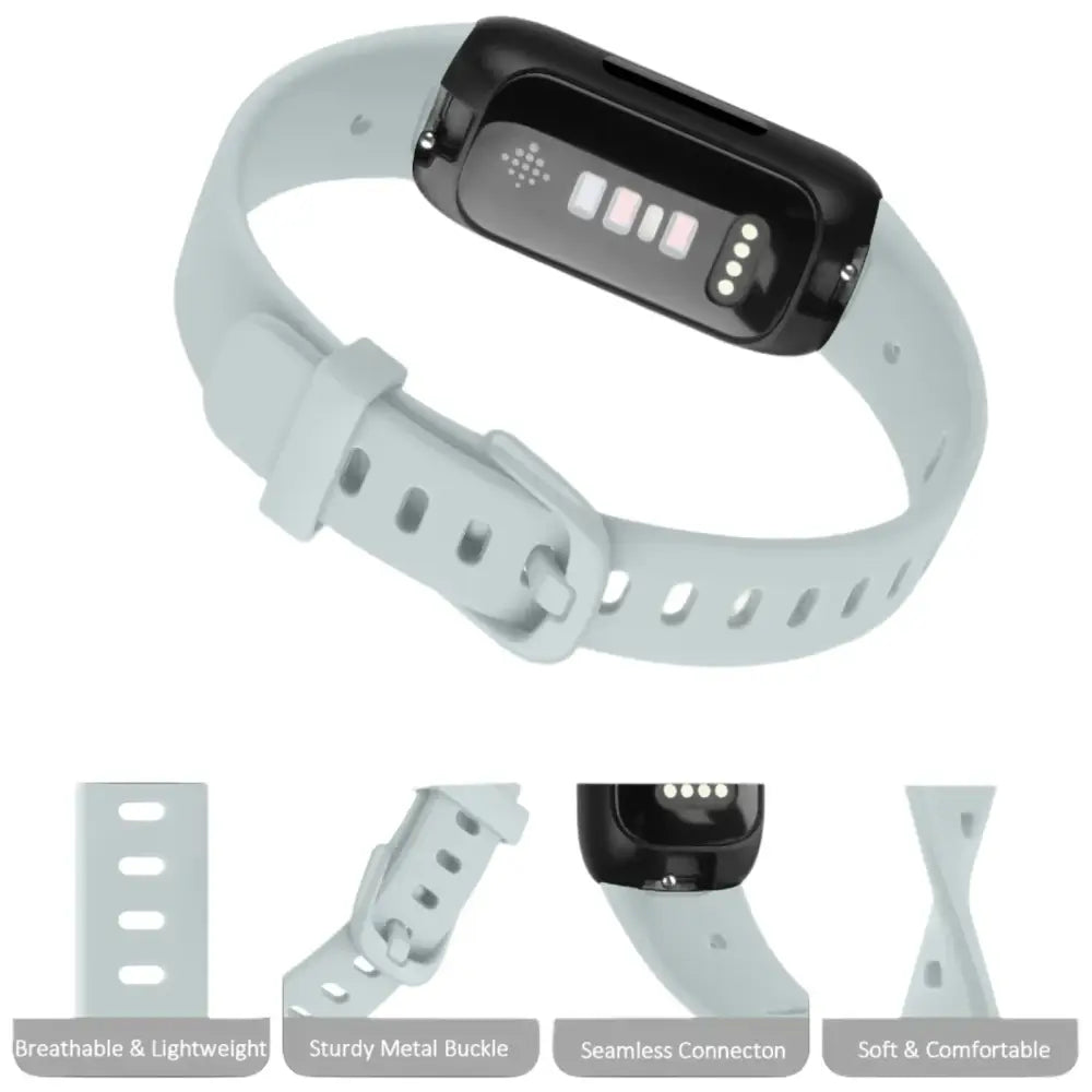 Silicone Sport Strap for the Fitbit Inspire 3 Series (21 colours available) - TWS