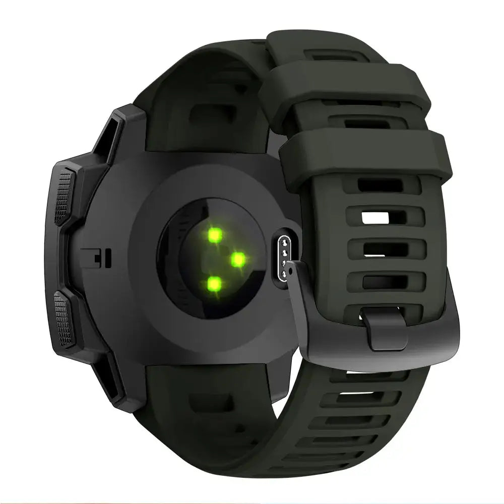 Silicone Sport Strap for the Garmin Instinct Series (22mm) (available in 7 colours) - TWS