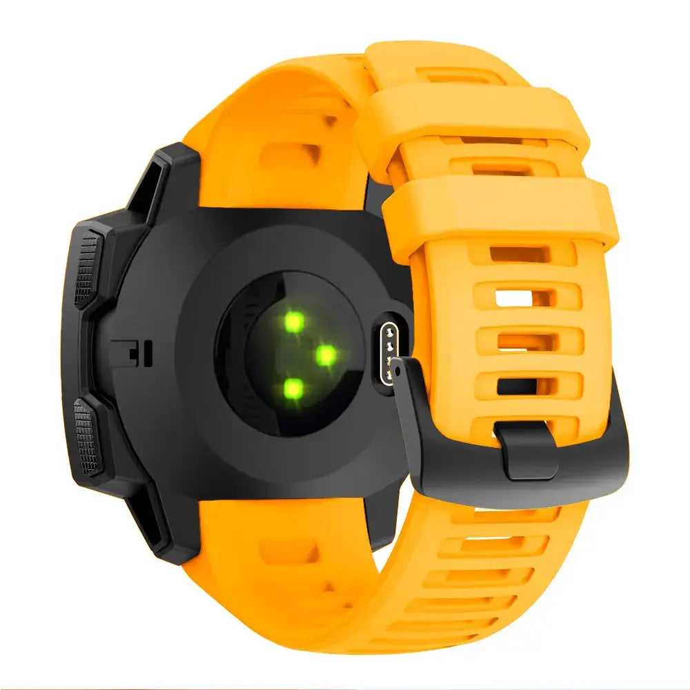 Silicone Sport Strap for the Garmin Instinct Series (22mm) (available in 7 colours) - TWS