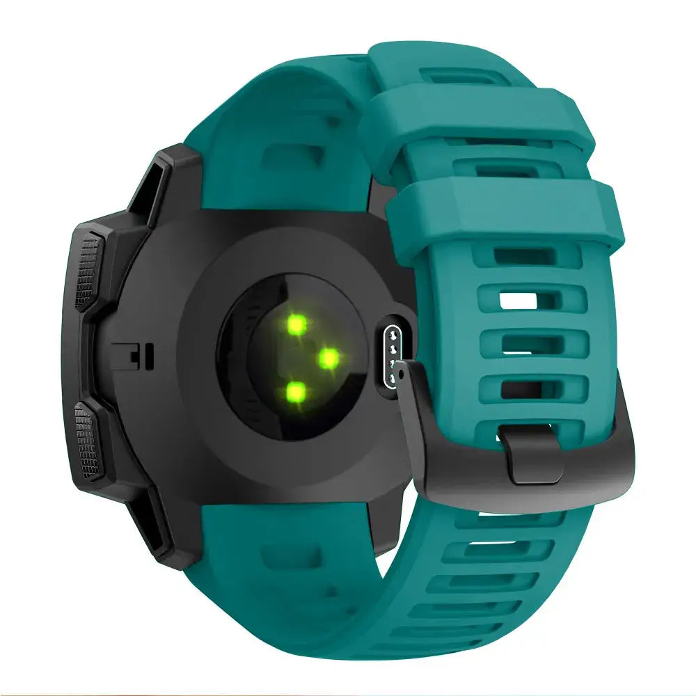 Silicone Sport Strap for the Garmin Instinct Series (22mm) (available in 7 colours) - TWS