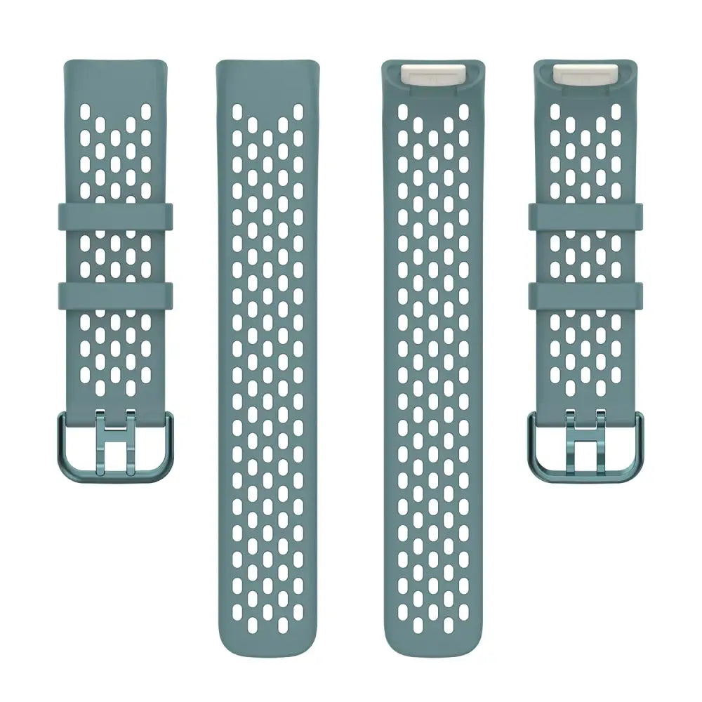 Silicone Sports Strap for the Fitbit Charge 5/6 Series (12 colours available) - TWS